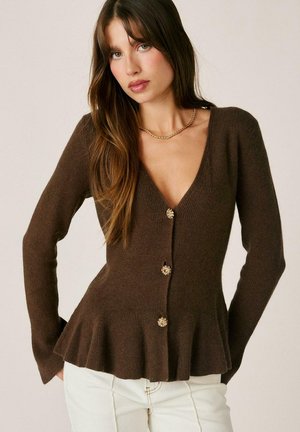 Alma en Pena, Chaqueta de punto - marbled brown