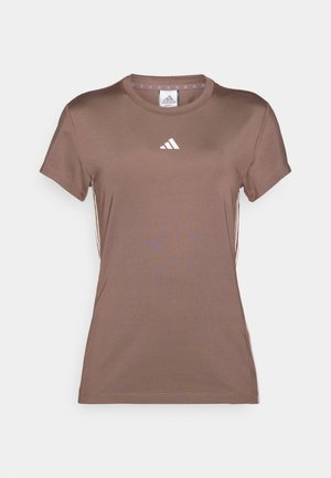 adidas Performance Camiseta deportiva - earth strata/white
