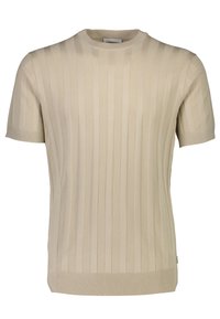 CREW NECK - Triko s potiskem - stone