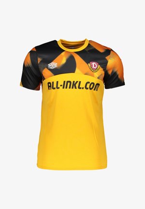 REPLICAS - T-shirt print - gelbschwarz