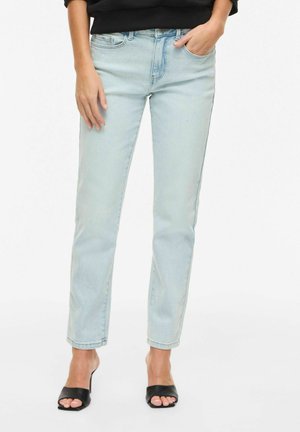 VIALICE MID-WAIST - Jeans Slim Fit - light blue denim