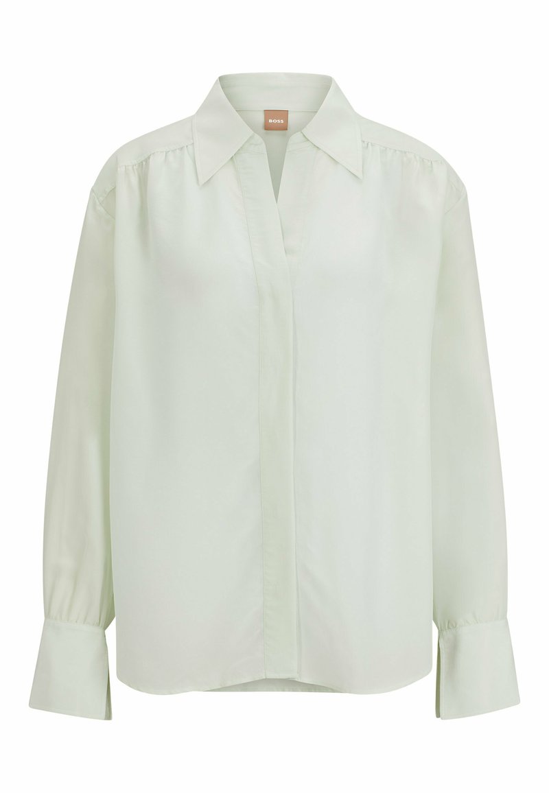 Boss Overhemdblouse groen Boss Overhemdblouse groen