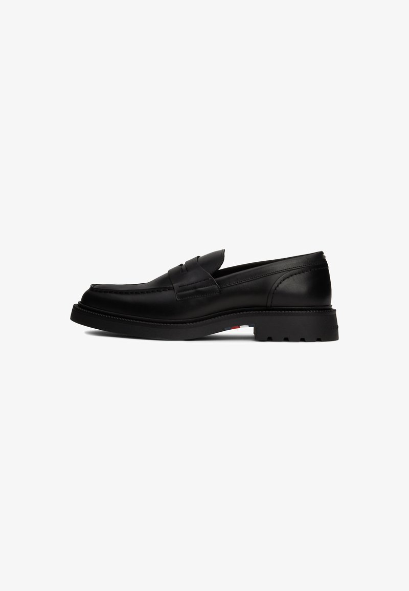 Tommy Hilfiger LIGHT HILFIGER LOAFER - Įmautiniai batai - black