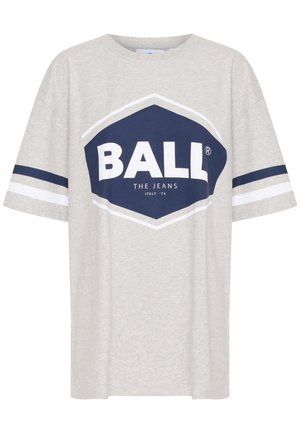 BANOEMI - Camiseta estampada - medium grey melange