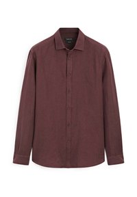 REGULAR FIT FADED - Hemd - bordeaux