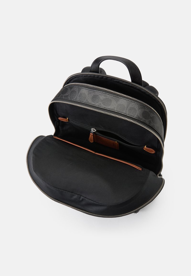 COACH WADE BACKPACK IN SIGNATURE CANVAS - Rucksack - black/charcoal/black - Zalando COACH WADE BACKPACK IN SIGNATURE CANVAS - Rucksack - black/charcoal/black - Zalando