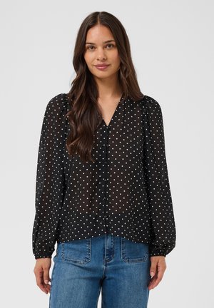 Kaffe, KAMINDY - Blusa - black w white dot