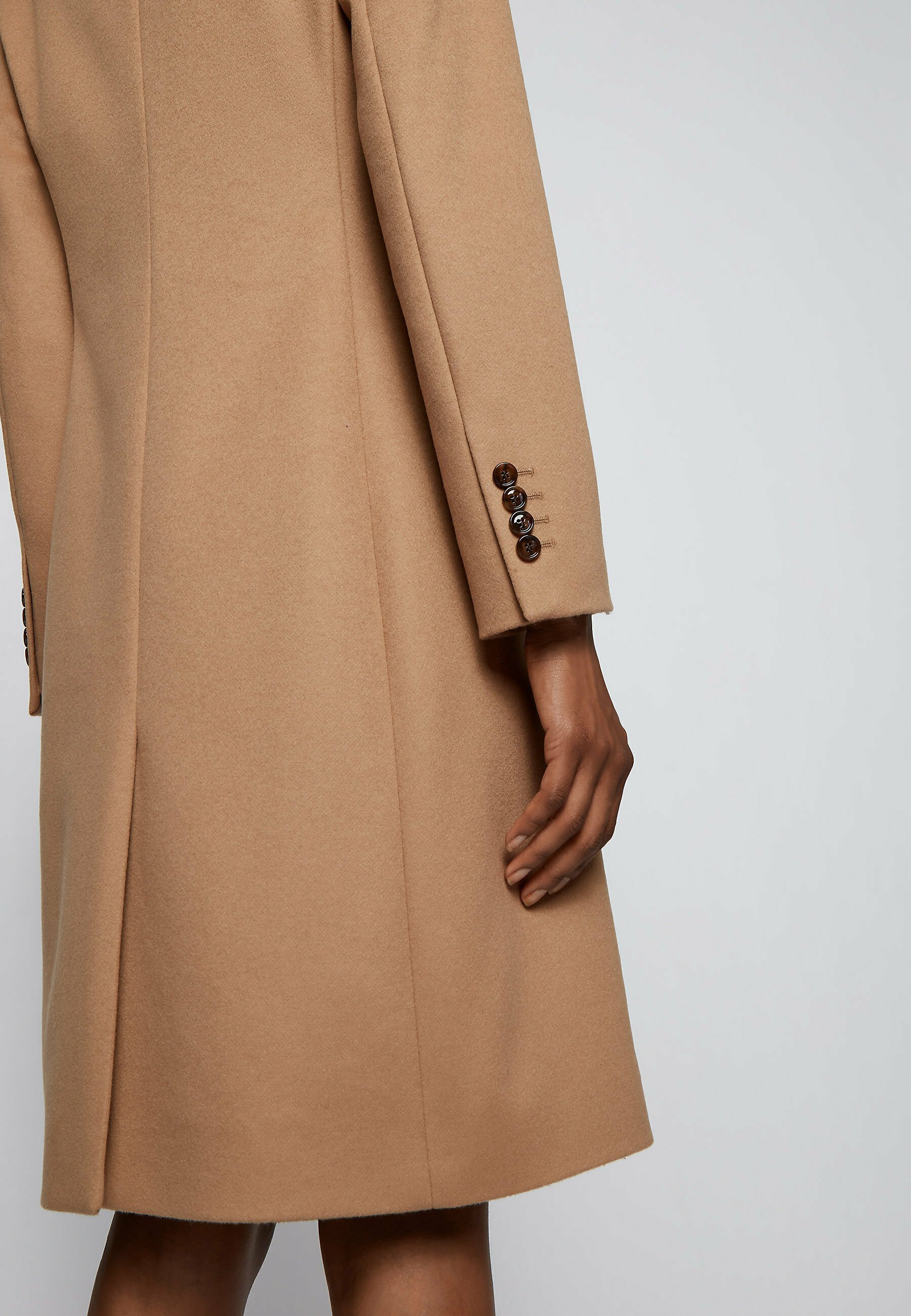 BOSS CURIA - Classic coat - light brown 