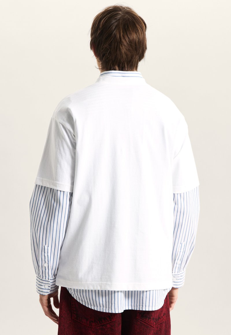 Vans WAVE CHECK - Triko s potiskem - white