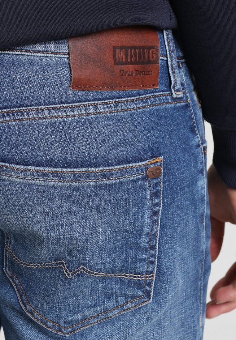 Mustang OREGON TAPERED Jeans Tapered Fit light scratched Mustang OREGON - Jeans straight leg - light scratched used