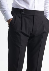 PuroEgo NON IRON  - Pantalón de traje - black