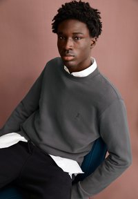 ARMEDANGELS BAARO - Sweater - space steel