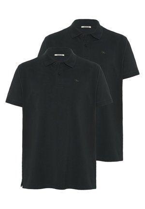 IM 2ER PACK - Poloshirt - black beauty