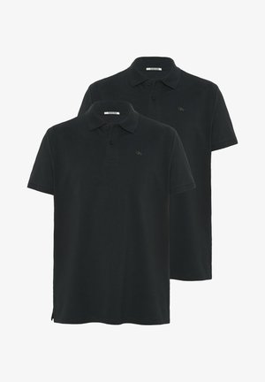 Colorado Denim IM 2ER PACK - Poloshirt - black beauty