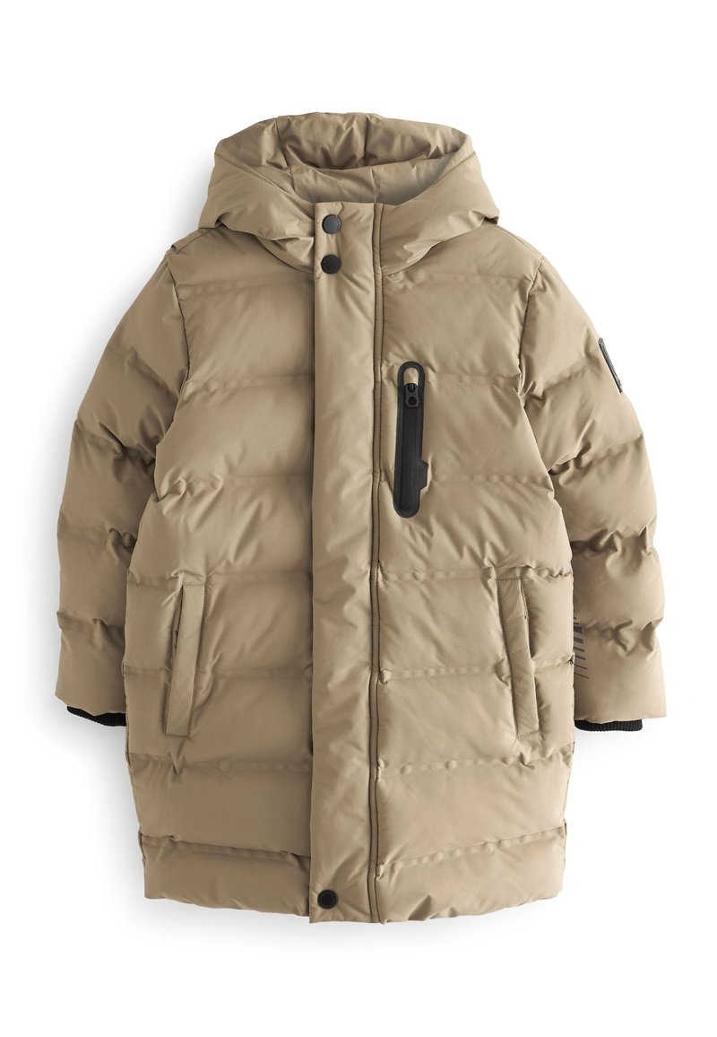 Next - LONGLINE PUFFER STANDARD - Vinterkappa /-rock - neutral stone, Förstora