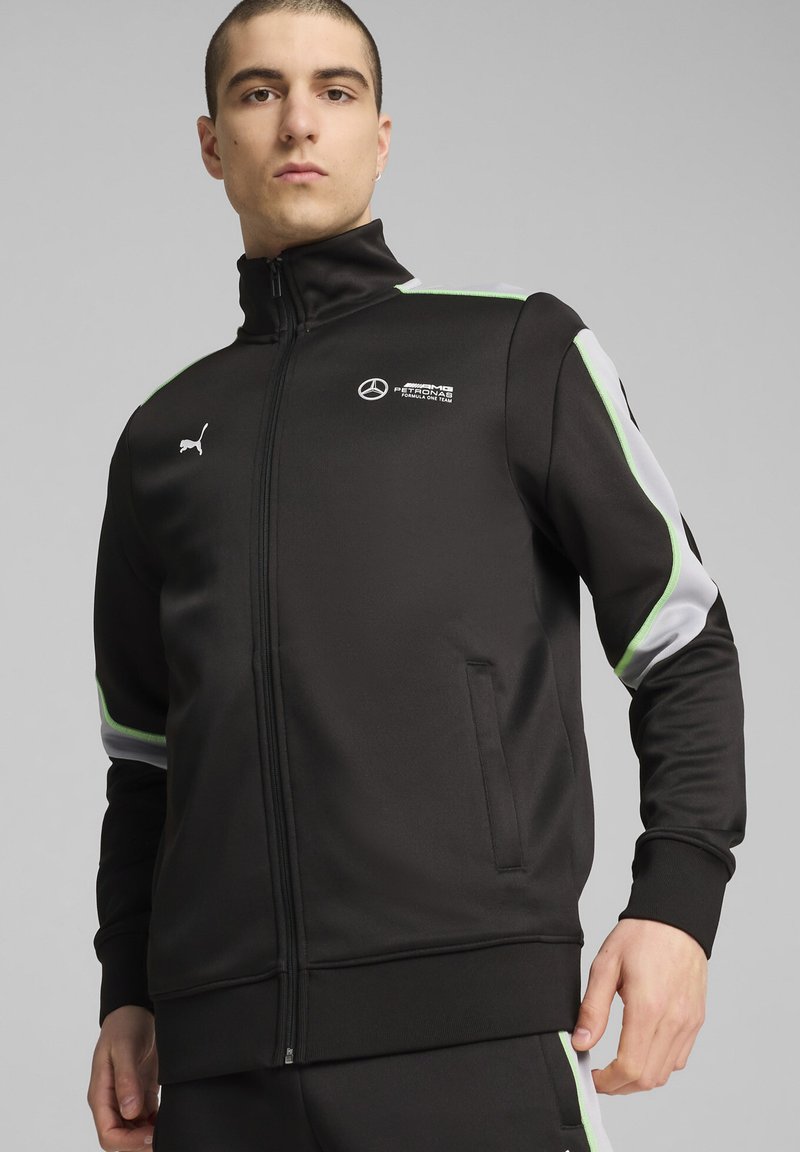 Puma MERCEDES-PETRONAS F1 - Felpa con zip - black