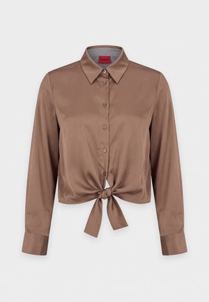 HUGO, ERRIKA - Chemisier - brown overflow