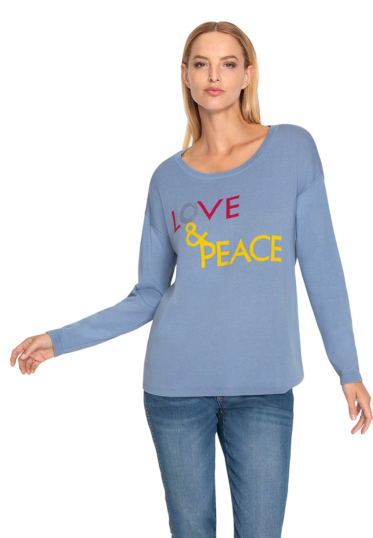 heine Trui lichtblauw