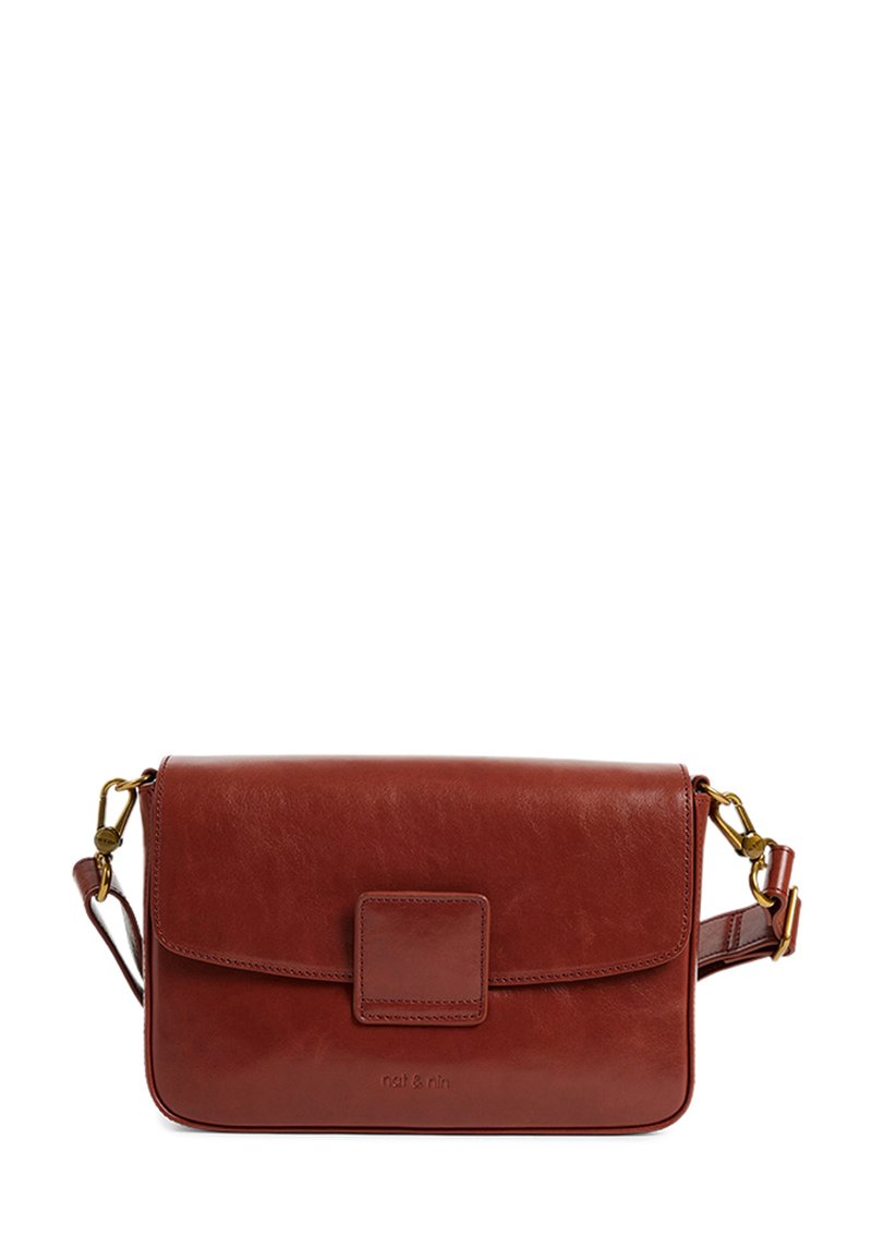 nat & nin FREJA - Sac bandouli?�re - brick red/rouge - ZALANDO.FR