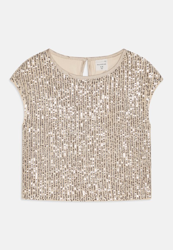 EXTRA DRESSY - Print T-shirt - champagne
