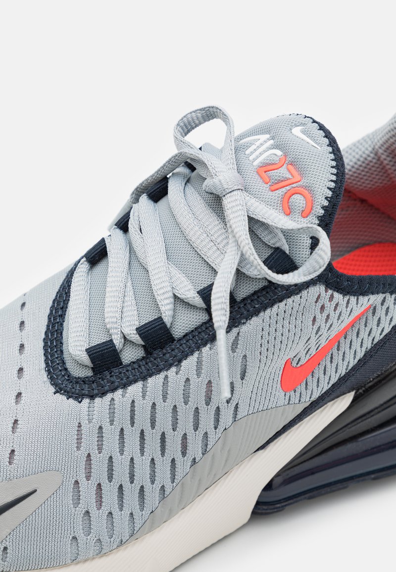 grey and green nike 270