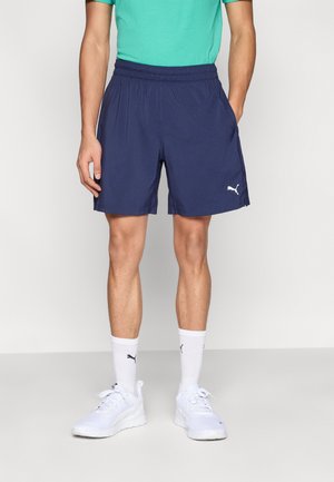 ESSENTIALS SHORT - Športové šortky - navy/white