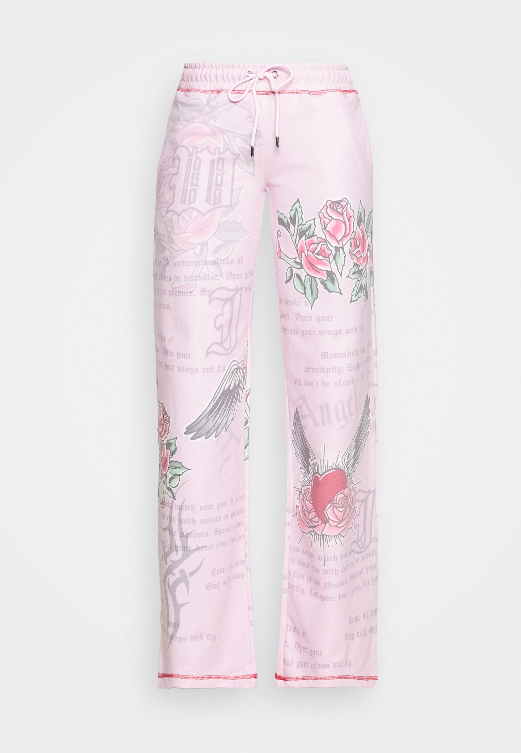 Jaded London JOGGERS WITH TATTOO SCREEN 
