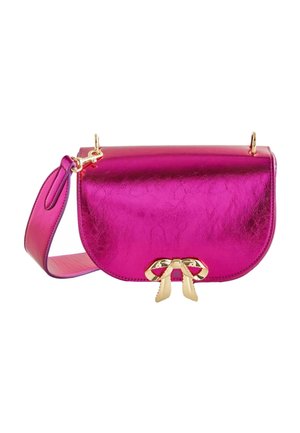SADDLE  REGULAR FIT - Bandolera - pink metallic