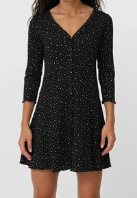 Stradivarius Vestito casual - black