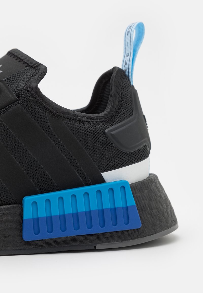 adidas gazelle silver green womens Adidas NMD_R1 Men's-Big Kids' Shoes Black-Blue-White
