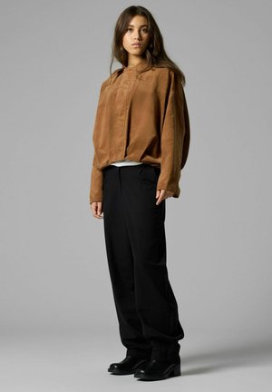 LMTD, TROUSERS BALLOON FIT - Pantalon classique - black