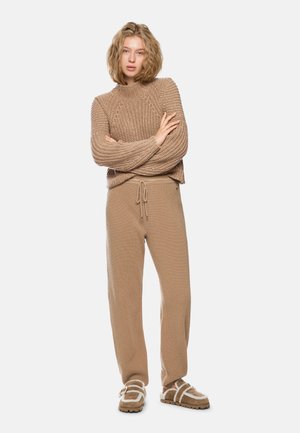 Strickpullover - light brown