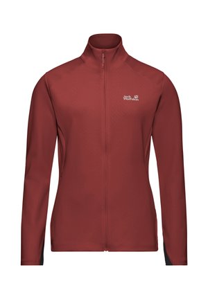 Jack Wolfskin, ASTROTRAIL FZ W - Fleecejas - merlot
