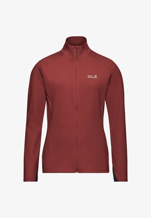 Jack Wolfskin, ASTROTRAIL FZ W - Fleecejas - merlot