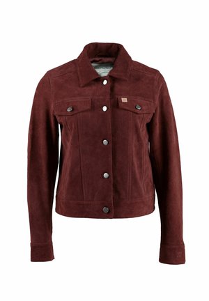 HAYLEY - Nahkjakk - maroon