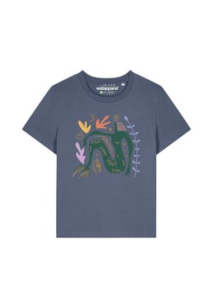watapparel, LOVE AND FLEX - T-shirt imprimé - blue grey