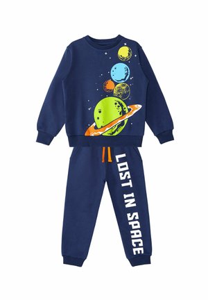 Denokids PLANETS - Træningssæt - dunkelblau