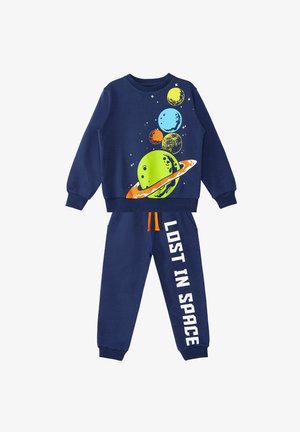 Denokids PLANETS - Træningssæt - dunkelblau