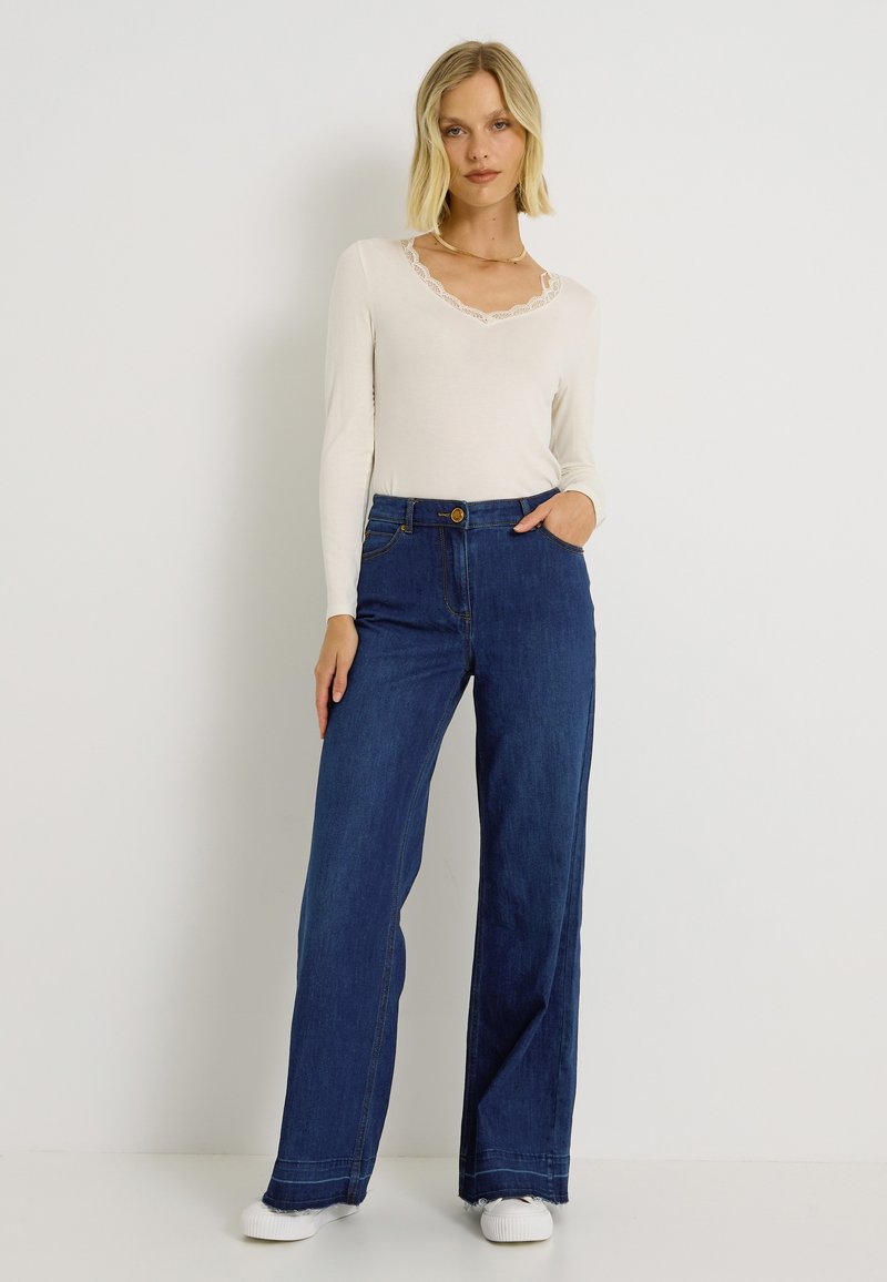 Jean Femme Brillant FOX Denim - Taille 0 - Bleu - Occasion Très Bon état