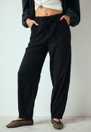Next, BARREL LEG - Broek - black