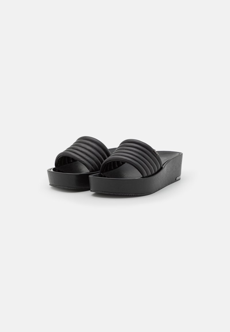 dkny tee double band slide