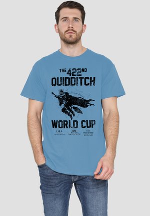 Cotton Soul, HARRY POTTER WORLD CUP - Print T-shirt - light blue