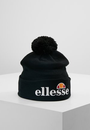 POM POM BEANIE - Čepice - black