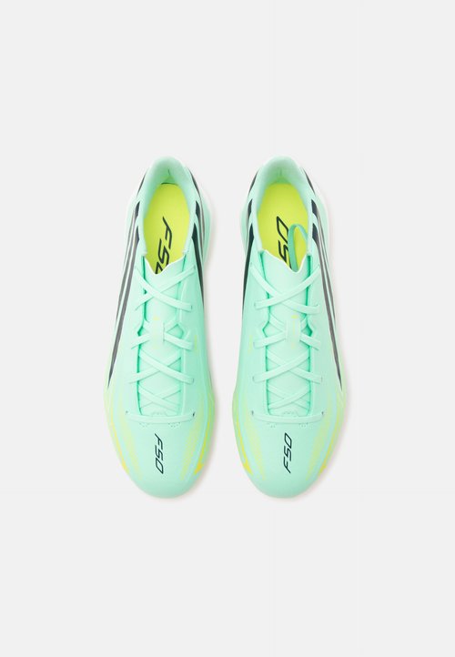 adidas F50 HYPERFAST LEAGUE FG KIDS UNISEX - Botines de fútbol para terreno firme - pulse mint/night navy/solar lemon — photo 4