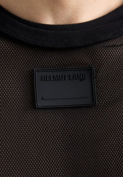 Helmut Lang LOGO - T-Shirt basic - black