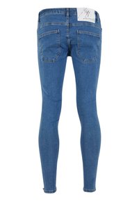 2Y Studios CROPPED SKINNY FIT - Blugi skinny fit - blue