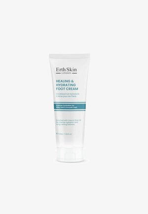 Erthskin London, HEALING & HYDRATING FOOT CREAM 100ML, biały