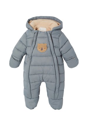 Vertbaudet, VERTBAUDET PADDED PRAMSUIT FOR NEWBORN BOYS - Sleep suit - sage green