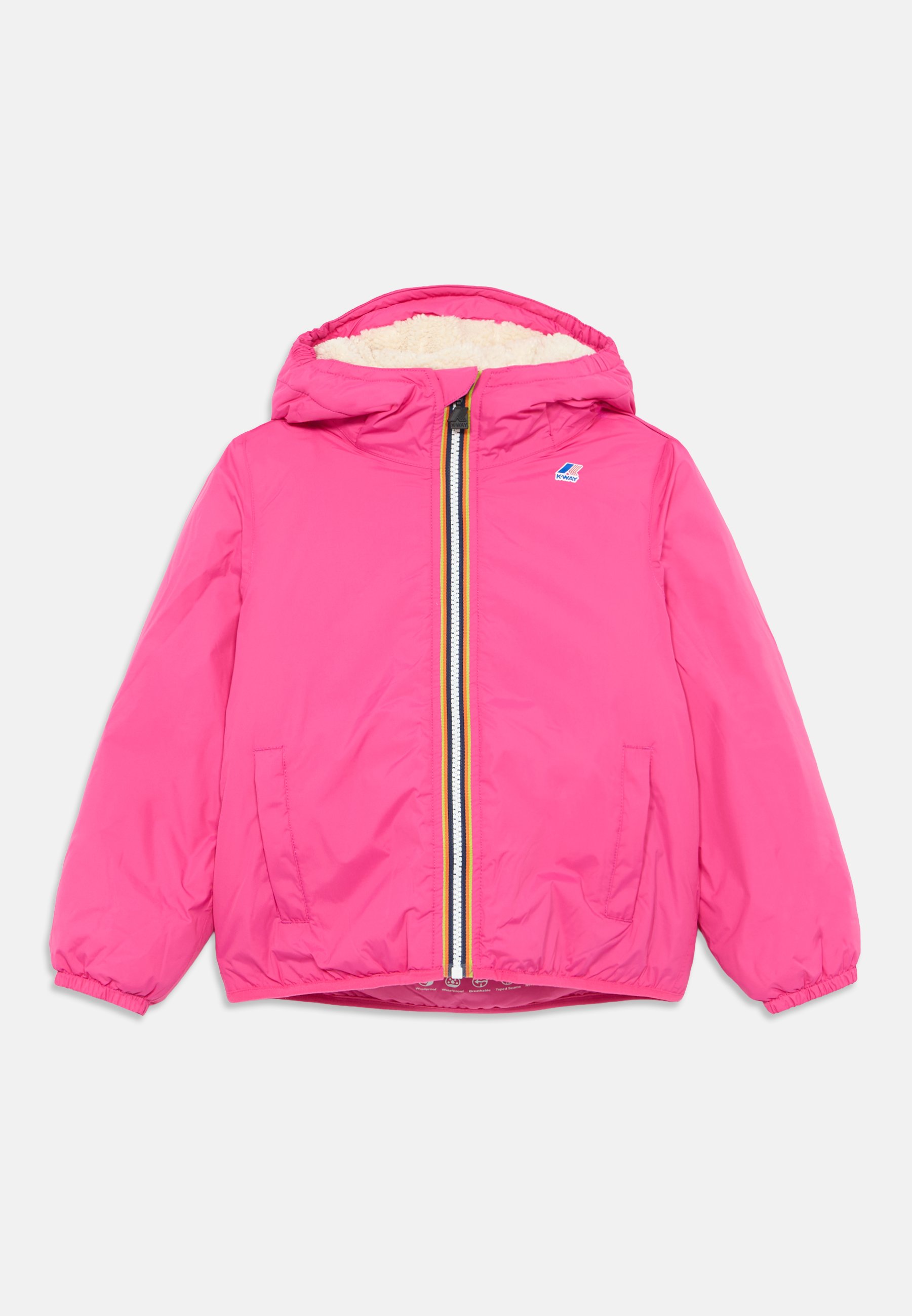 K-Way LE VRAI CLAUDE ORSETTO UNISEX Veste d'hiver fuchsia - Main Image