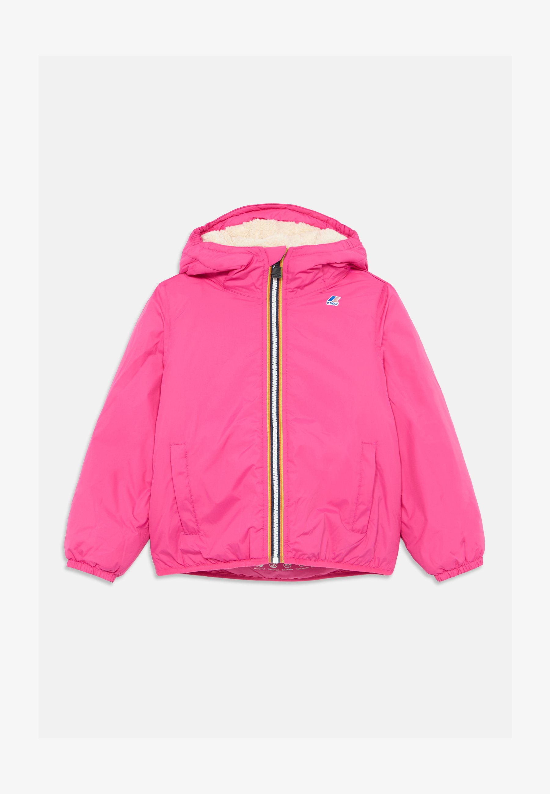 K-Way LE VRAI CLAUDE ORSETTO UNISEX Veste d'hiver fuchsia